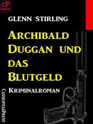 cover image of Archibald Duggan und das Blutgeld